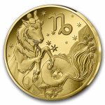 2026 1/2 gram Proof Gold €5 Astro: Capricorn