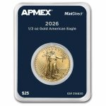 2026 1/2 oz American Gold Eagle (MintDirect® Single)