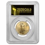 2026 1/2 oz American Gold Eagle MS-70 PCGS (FDI, Black Label)