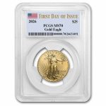 2026 1/2 oz American Gold Eagle MS-70 PCGS (First Day of Issue)