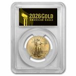 2026 1/2 oz American Gold Eagle MS-70 PCGS (FS®, Black Label)