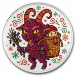 2026 1/2 oz Silver Colorized Round - Krampus: Children Beware