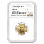 2026 1/4 oz American Gold Eagle MS-69 NGC