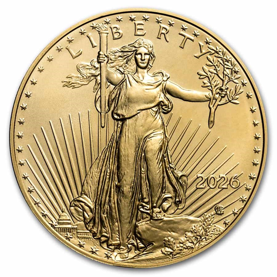 2026 1 oz American Gold Eagle BU
