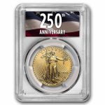 2026 1 oz American Gold Eagle MS-70 PCGS (FDI, 250th Anniv Label)