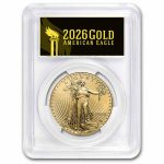 2026 1 oz American Gold Eagle MS-70 PCGS (FDI, Black Label)