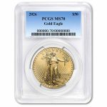 2026 1 oz American Gold Eagle MS-70 PCGS
