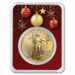 2026 1 oz American Gold Eagle - w/Red Ornaments