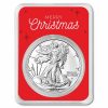 2026 1 oz American Silver Eagle - w/Christmas Snowy Village Card