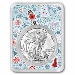 2026 1 oz American Silver Eagle - w/Nutcracker Collage Card
