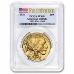 2026 1 oz Gold Buffalo MS-69 PCGS (FirstStrike®)