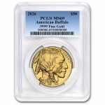 2026 1 oz Gold Buffalo MS-69 PCGS