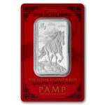 2026 1 oz Silver Bar - PAMP Suisse Year of the Horse (In Assay)