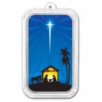 2026 1 oz Silver Colorized Bar - Nativity of Jesus