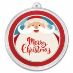 2026 1 oz Silver Colorized Round - Big Smiling Santa