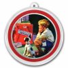 2026 1 oz Silver Colorized Round - Boy & Dog Christmas Gifts