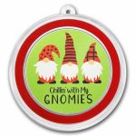2026 1 oz Silver Colorized Round - Chillin' With My Gnomies