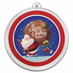 2026 1 oz Silver Colorized Round - Merry Christmas Santa Claus