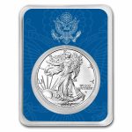 2026 1 oz Silver Eagle - w/United States Seal Card, In TEP