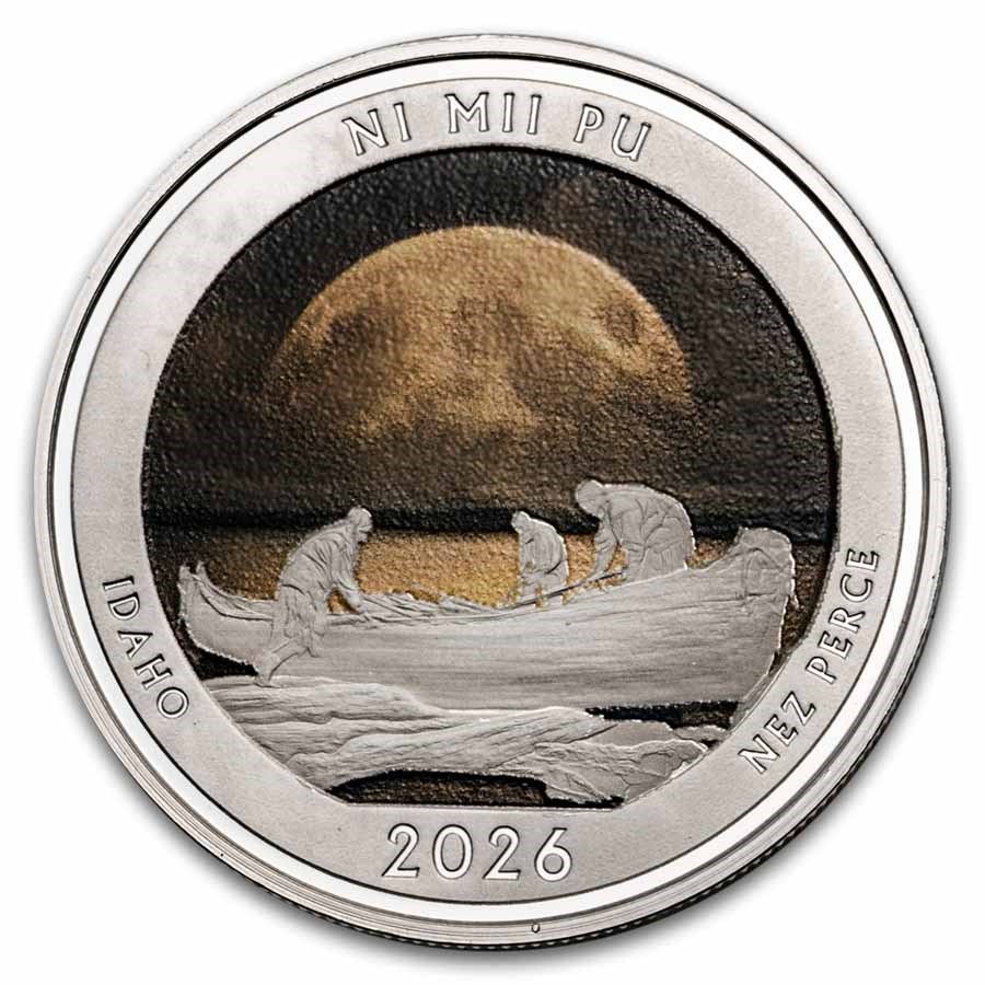 2026 1 oz Silver NATB Idaho River of No Return Wilderness (Color)