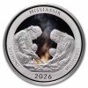 2026 1 oz Silver NATB Vermont Missisquoi Tribe (Color)