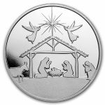 2026 1 oz Silver Round - Nativity Scene