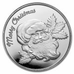 2026 1 oz Silver Round - Santa