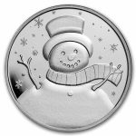 2026 1 oz Silver Round - Snowman