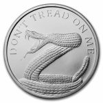 2026 1 oz Silver Shield Round - Don't Tread On Me Snake