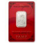 2026 10 gram Silver Bar - PAMP Year of the Horse (In Assay)