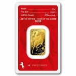 2026 10g Gold Bar - Argor-Heraeus Year of the Horse (In Assay)