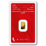 2026 1g Gold Bar - Argor-Heraeus Year of the Horse (In Assay)