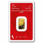2026 5g Gold Bar - Argor-Heraeus Year of the Horse (In Assay)