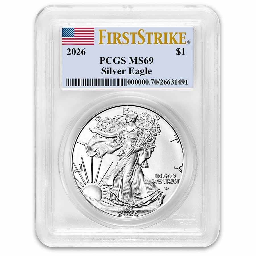 2026 American Silver Eagle MS-69 PCGS (FirstStrike®)