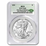 2026 American Silver Eagle MS-70 CAC (First Day of Delivery)