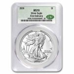 2026 American Silver Eagle MS-70 CAC (First Delivery)