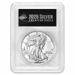 2026 American Silver Eagle MS-70 PCGS (FDI, Black Label)