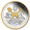 2026 AUS 1 oz Ag 175th Ann.of Australia's 1st Gold Rush Gilded