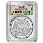 2026 AUS 1 oz Platinum Wonders of Australia-Outback MS-70 PCGS FS