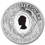 2026 AUS 1 oz Silver Colorized Lady Whistledown (Box, COA)