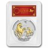 2026 AUS 1 oz Silver Lunar Horse MS-70 FS PCGS Red Label (Gilded)