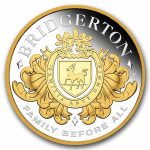 2026 AUS 2 oz Silver Gilded House of Bridgerton Proof (Box, COA)