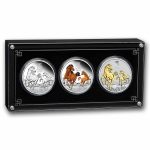 2026 AUS Year of the Horse 1 oz Silver Trio (SIII, w/Box & COA)