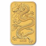 2026 Australia 1 oz Gold Dragon Rectangular Coin BU