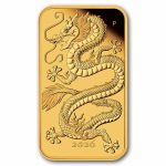 2026 Australia 1 oz Gold Dragon Rectangular Coin PF