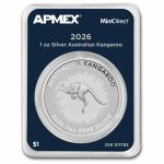 2026 Australia 1 oz Silver Kangaroo (MintDirect® Single)