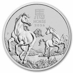 2026 Australia 10 kilo Silver Lunar Horse BU (Series III)