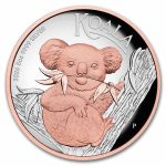 2026 Australia 5 oz Silver Gilded Koala Proof (High Relief)