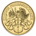 2026 Austria 1/25 oz Gold Philharmonic BU