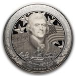 2026 Barbados 1 oz Silver Committee of Five: Thomas Jefferson
